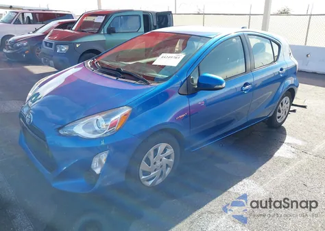2015 Toyota Prius C Two from USA, damaged, VIN JTDKDTB33F1576934